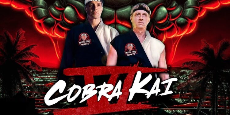 Cobra Kai Season 6. Foto de archivo.