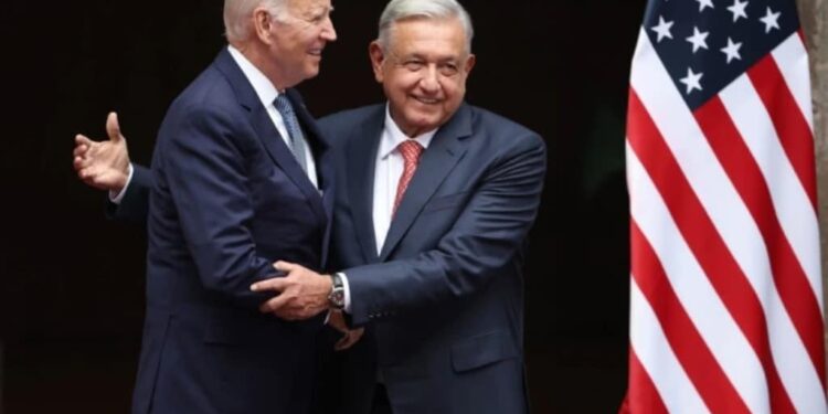 Joe Biden y AMLO. Foto agencias.