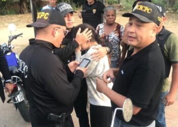 Liberación Juana Valentina Uribe. Foto @RCamachoVzla