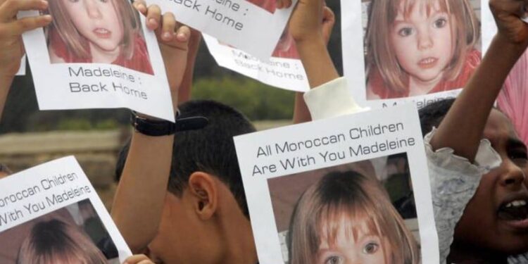 Madeleine McCann. Foto agencias.