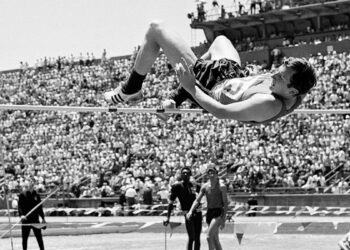 Dick Fosbury. Foto de archivo.