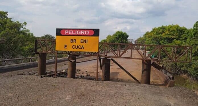 El puente de Caicara en Apure. Foto Yohana Cuadros. Radio Fe y Alegría Noticias.