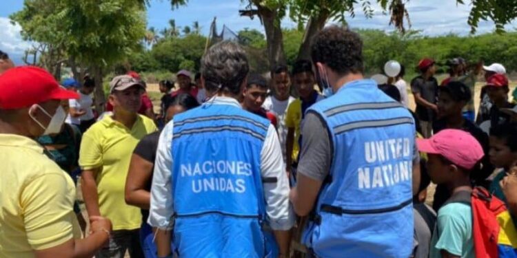 Ayuda humanitaria OCHA, Venezuela. Foto de archivo.