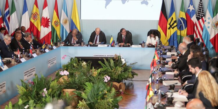Cumbre Internacional sobre Venezuela. Foto @JosepBorrellF