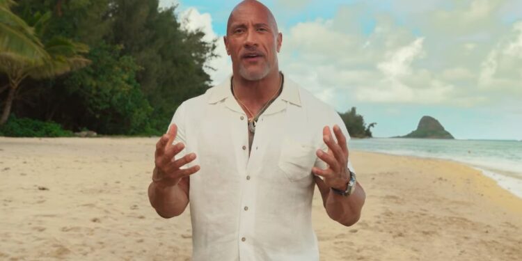 Dwayne Johnson. Foto captura de video.