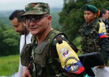 Iván Mordisco, máximo jefe de disidencias de las Farc,