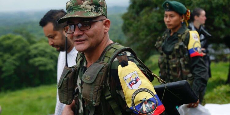 Iván Mordisco, máximo jefe de disidencias de las Farc,