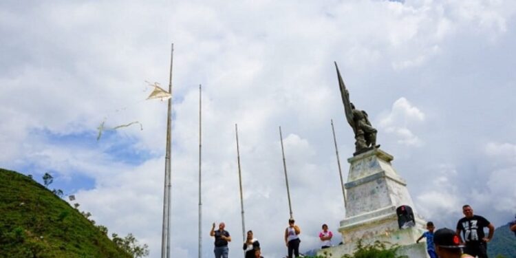 Monumento a Girardot en Bárbula. Foto RNV