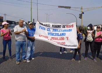 Protestas. Foto @OVCSocial