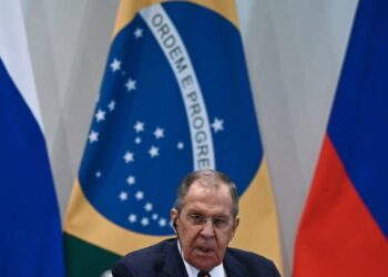 El ministro de Exteriores ruso, Serguéi Lavrov. Foto agencias.