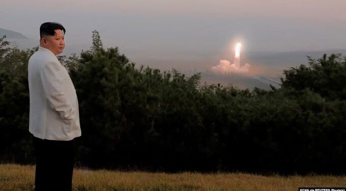 Corea del Norte lanza cohete espacial Se activan las alertas en Seúl. Foto Reuters.