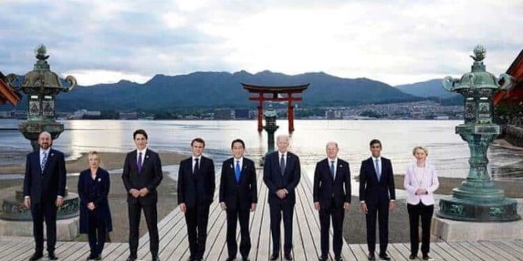 Cumbre G7 en Japón. Foto de archivo.