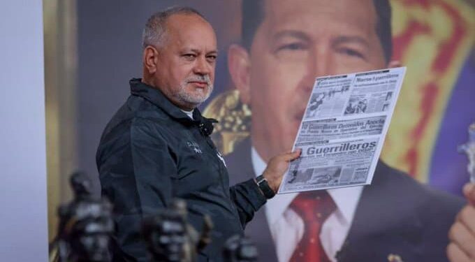 Diosdado Cabello. Foto @PartidoPSUV