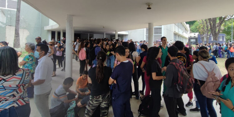 Elecciones en la UCV. Foto de archivo.