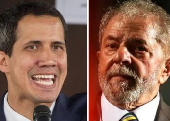 Juan Guaidó, Lula da Silva. Foto collage.