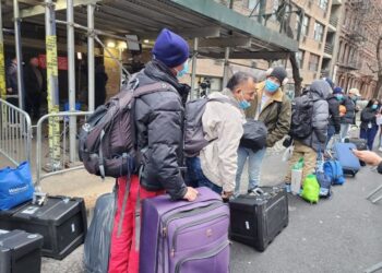 Migrantes Nueva York. Foto agencias.
