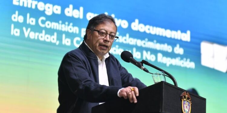 Presidente de Colombia, Gustavo Petro. Foto Semana.