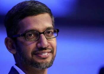 Sundar Pichai, CEO Google y Alphabet. Foto de archivo.