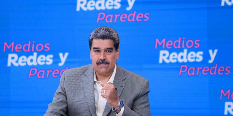 Nicolás Maduro en el Palacio de Miraflores / Foto: EFE