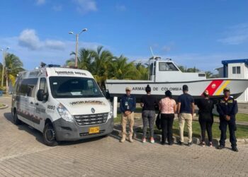 Rescatados en aguas del archipiélago de San Andrés