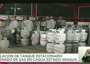 Tanque Estacionario de Llenado de Gas en Cagua