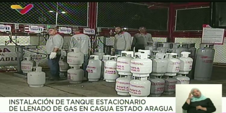 Tanque Estacionario de Llenado de Gas en Cagua