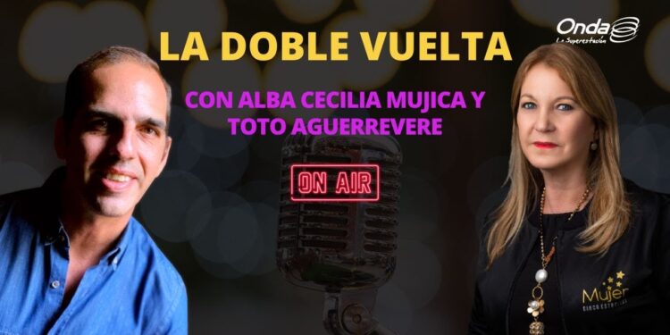 Alba Cecilia Mujica y Toto Aguerrevere.