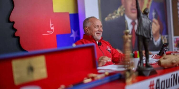 Diosdado Cabello. Foto @PartidoPSUV