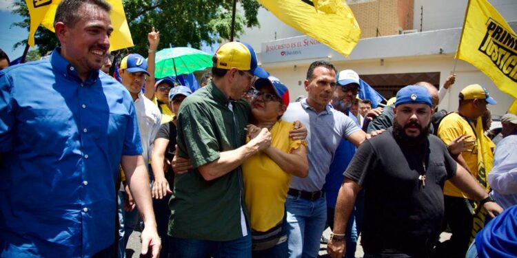 Henrique Capriles,. El Tigre. Foto Prensa.