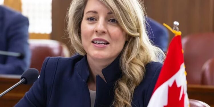 La ministra de Asuntos Exteriores de Canadá, Melanie Joly (DPA)