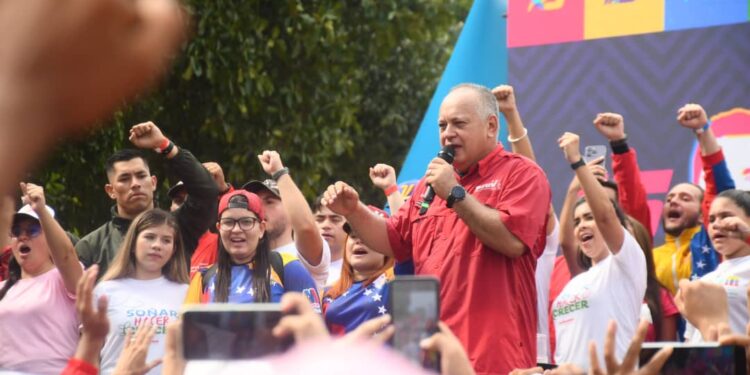 Diosdado Cabello. Foto @PartidoPSUV