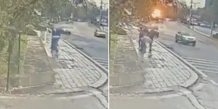 Turquía, explosión. Foto captura de video.