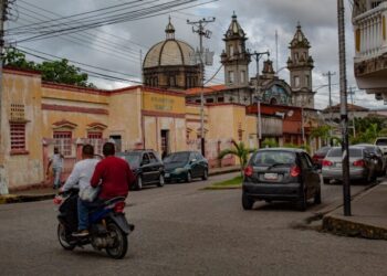 Una de las céntricas calles de Tucupita. Foto Tanetanae.com.