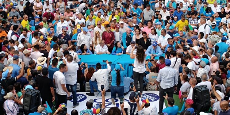 María Corina Machado. Foto @VenteVenezuela