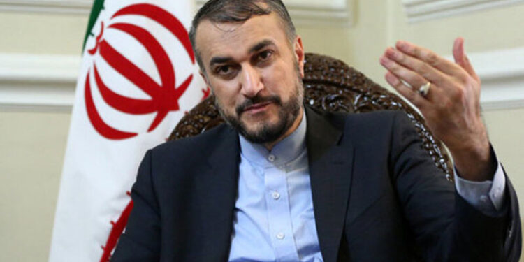 El ministro iraní de Exteriores, Hosein Amir Abdolahian