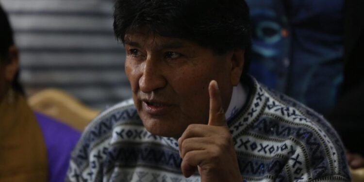 Evo Morales. Foto de archivo.