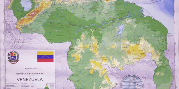 Venezuela, nuevo mapa.