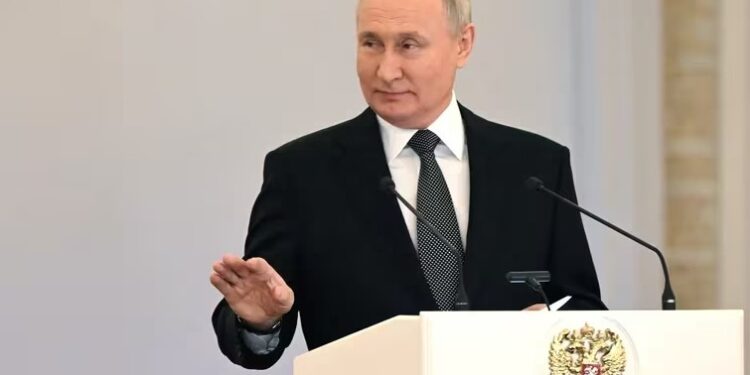 Vladimir Putin (Sputnik/Sergei Guneev/Pool via REUTERS)