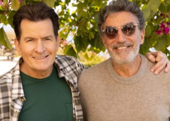 Charlie Sheen y Chuck Lorre