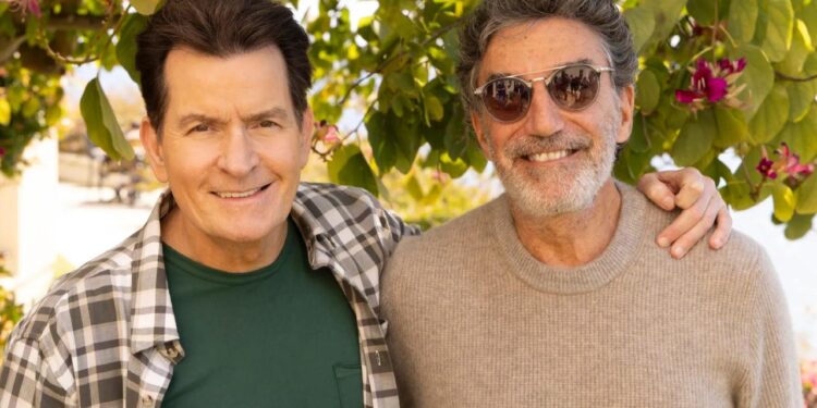 Charlie Sheen y Chuck Lorre