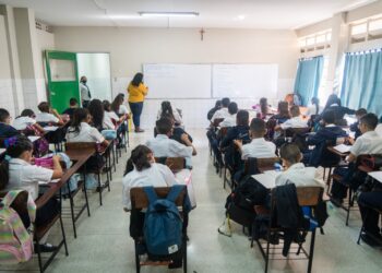 Colegio privado. Foto El Diario.