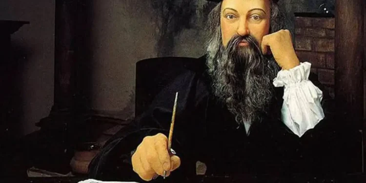 Nostradamus. Foto de archivo.