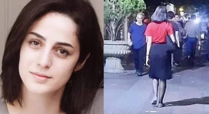 Roya Heshmati, la mujer azotada por el régimen persa.