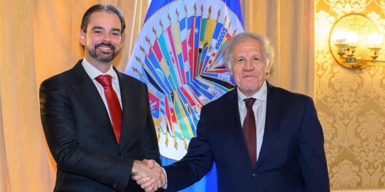 El investigador policial de Brasil, Valdecy Urquiza, recibió el respaldo del secretario general de la OEA, Luis Almagro (OEA)