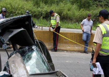 Accidente de tránsito.