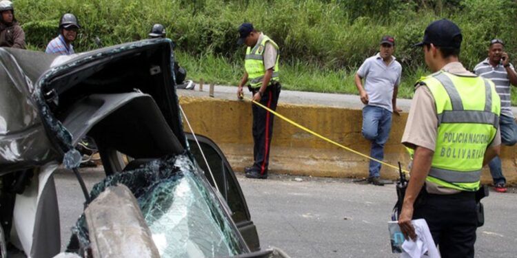 Accidente de tránsito.