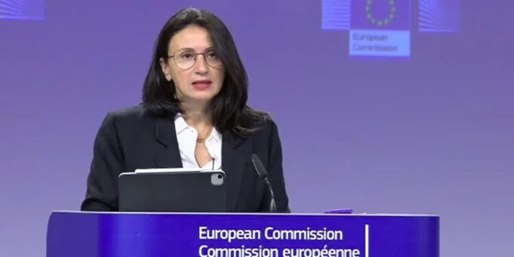 La portavoz de Asuntos Exteriores y Política de Seguridad de la UE, Nabila Massrali.