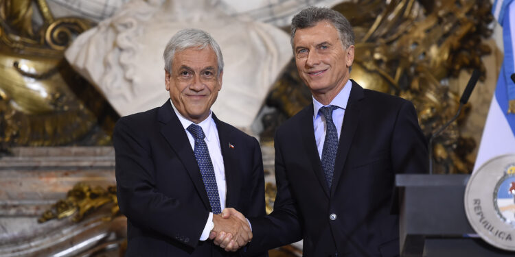 Sebastián Piñera y Mauricio Macri. Foto de archivo.