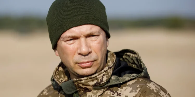 El comandante en jefe de las Fuerzas Armadas de Ucrania, Oleksandr Sirski