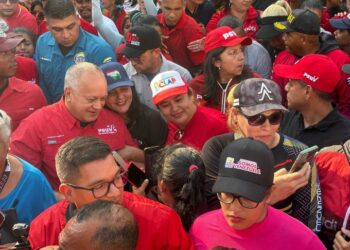 La Pastora, Diosdado Cabello. Foto @PartidoPSUV